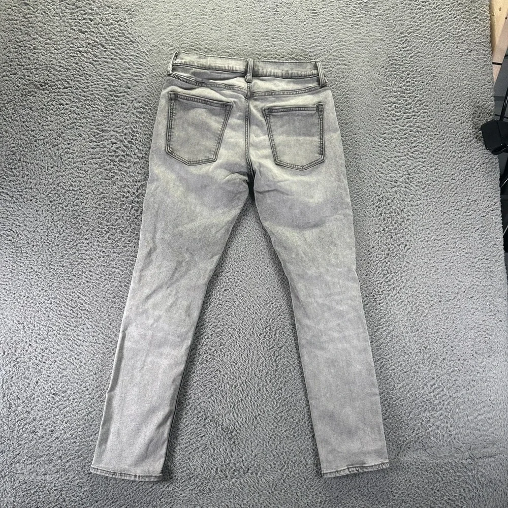 Old Navy Built-In Tough Jeans Mens 30x30 Gray Cotton Denim Straight Leg Slim Fit
